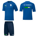 SC Chemnitz Unisex Trainingset Small blau/schwarz