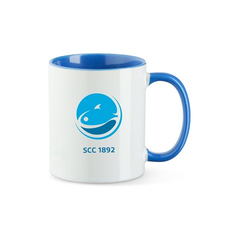 SC Chemnitz  Tasse blau/weiss