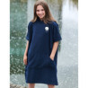 SC Chemnitz Kinder Handtuch Poncho navy
